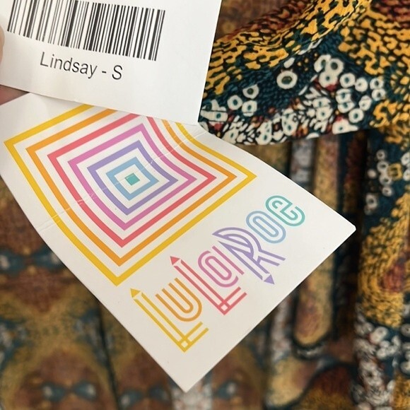 LulaRoe Womans Waterfall Open Front Cardigan kimono Small - Picture 7 of 12